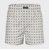 Van Laack Nederland | Van Laack Boxershort van katoen-popeline met medaillonprint beige Heren 8668V779