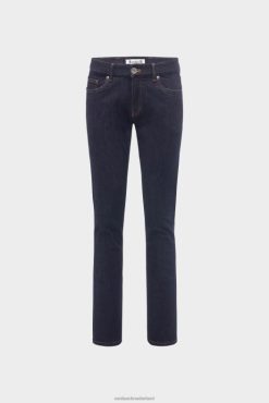 Van Laack Nederland | Van Laack Hoge kwaliteit heren katoenmix slim fit jeansbroek donkerblauw Heren 8668V753