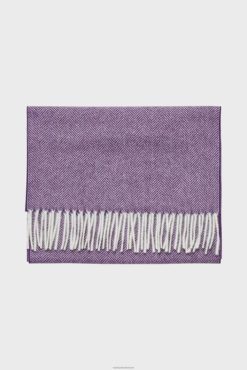 Van Laack Nederland | Van Laack Kasjmier sjaal met visgraatmotief Heren 8668V825