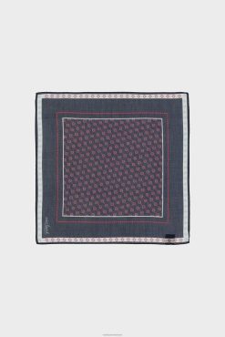 Van Laack Nederland | Van Laack Pochet van katoen en zijdemix met microprint Heren 8668V804