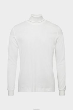 Van Laack Nederland | Van Laack Zwitsers katoenen jersey coltrui zwart Heren 8668V720