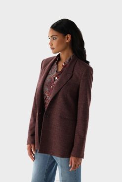 Van Laack Nederland | Van Laack blazer losse pasvorm vrouwen 8668V208