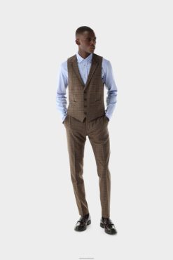 Van Laack Nederland | Van Laack geruite broek slim fit Heren 8668V750