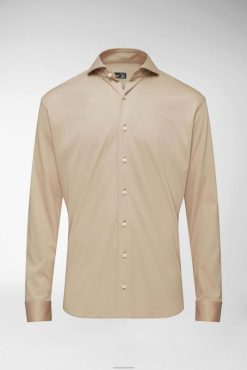 Van Laack Nederland | Van Laack jersey overhemd van Zwitserse katoen, op maat gemaakt Heren 8668V472