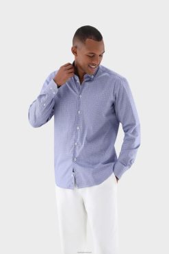 Van Laack Nederland | Van Laack kreukvrij geruit keperoverhemd op maat Heren 8668V432