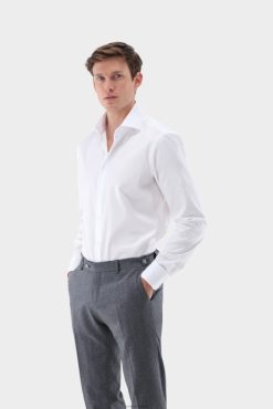 Van Laack Nederland | Van Laack kreukvrij twill overhemd, slim fit Heren 8668V459