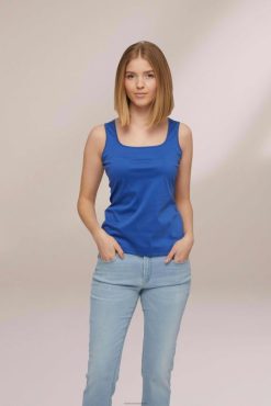 Van Laack Nederland | Van Laack manea - tanktop van Zwitserse katoenen jersey vrouwen 8668V249