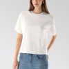 Van Laack Nederland | Van Laack mola - boxy t-shirt met halve mouwen, rechte snit, lange katoenen jersey vrouwen 8668V218