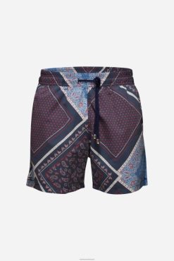 Van Laack Nederland | Van Laack zwemshort met patchworkprint Heren 8668V800